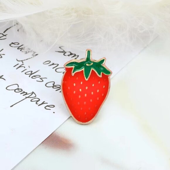 7-Piece Fruit Medley Enamel Pin Set - Brand-New! - Picture 6 of 15